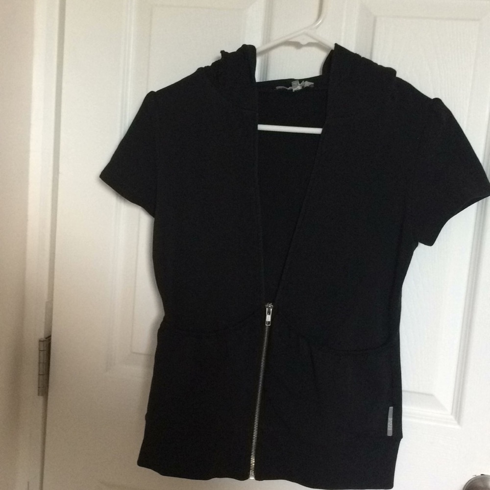 Black Ezzue half zip sweatshirt